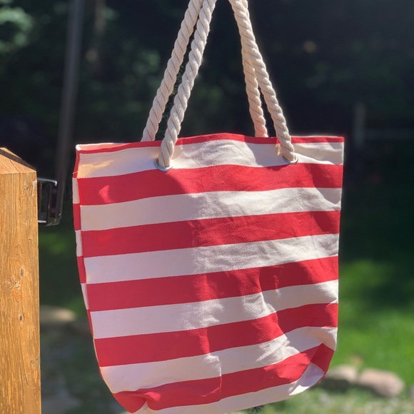 *2/$15* Small Canvas Tote - Picture 1 of 2